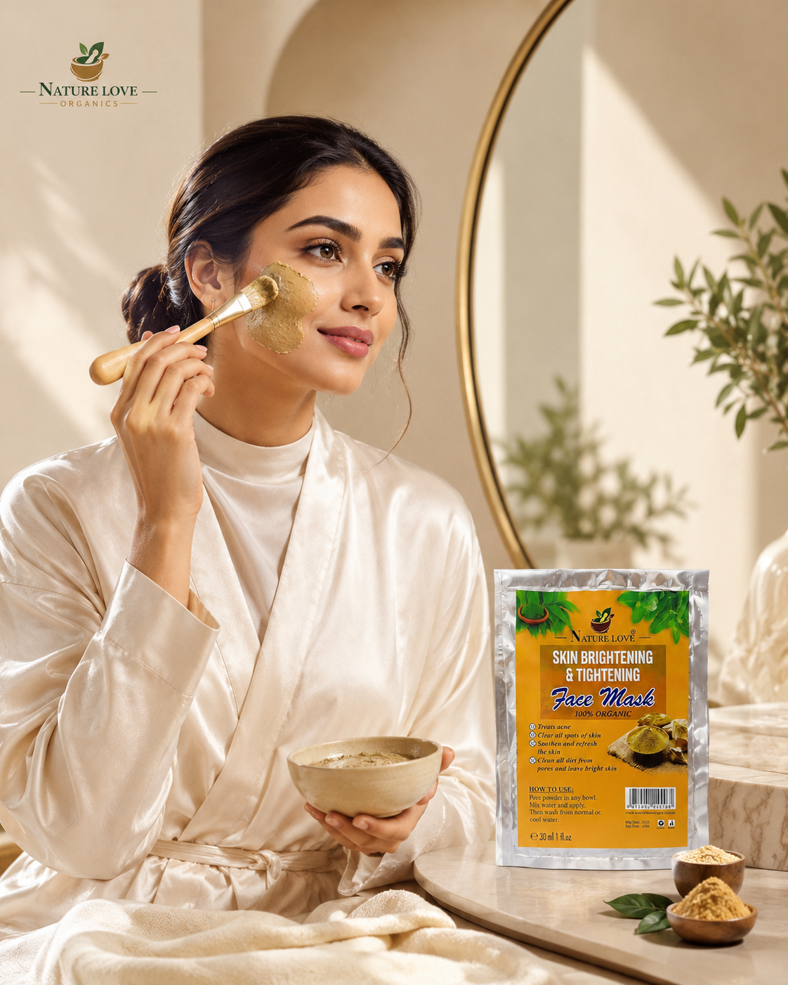 NatureLove Organics botanical skincare and self-care